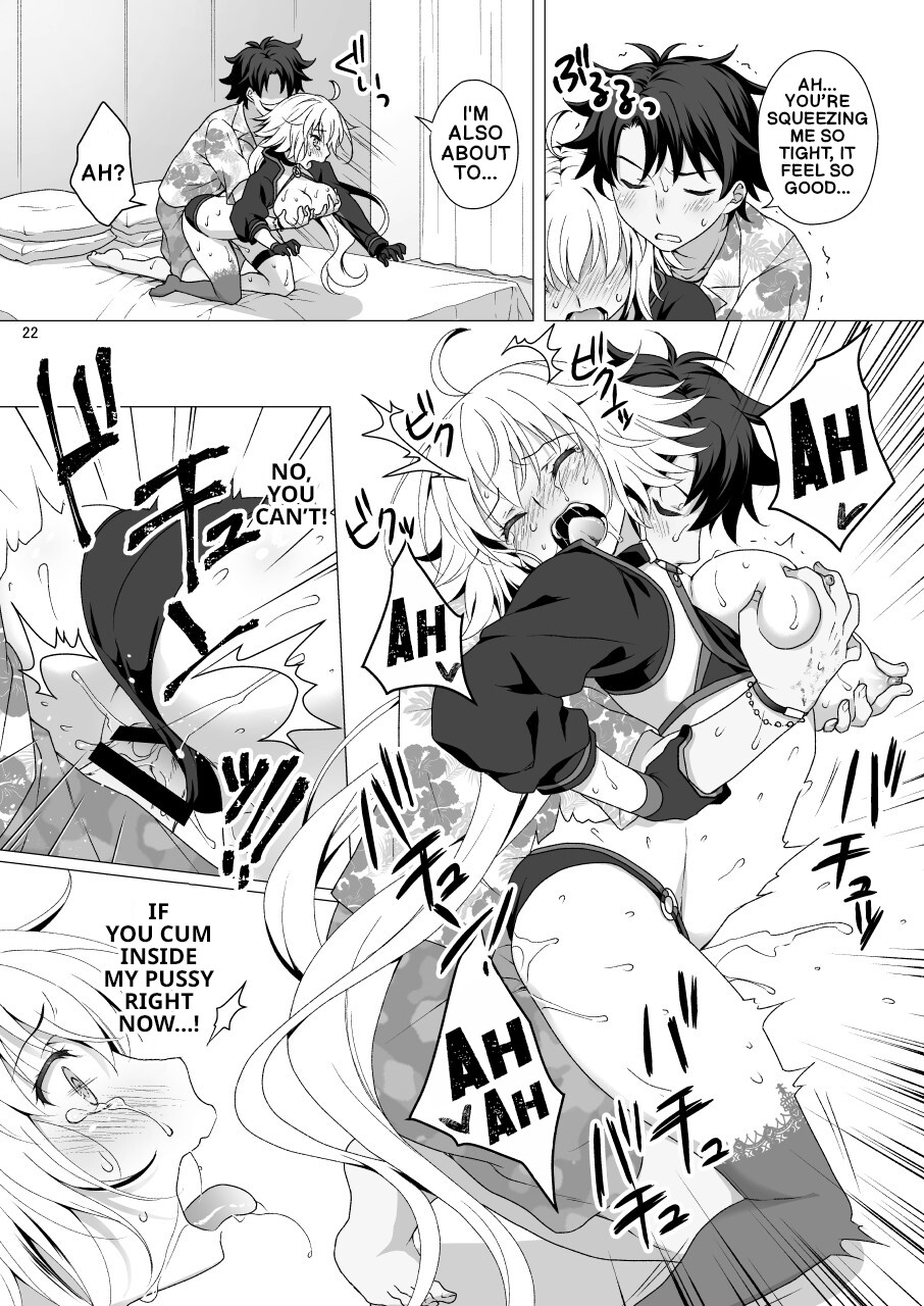 Hentai Manga Comic-CHALDEA GIRLS COLLECTION Jeanne Alter Continuous Orgasms Through the Command Spells-Read-21